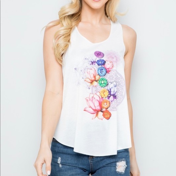 Chakra tank top brand new - Picture 2 of 2